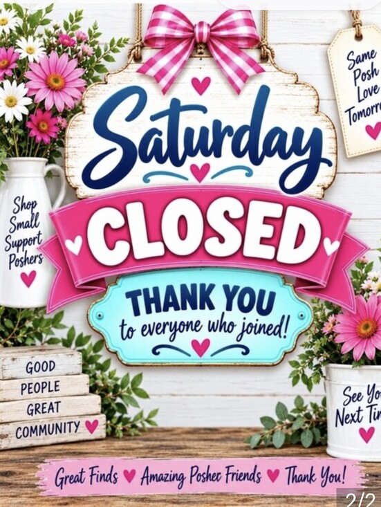 Other - 🚫CLOSED🚫 SAT SEPT 19 🆕️🔖👕 NEW WITH TAGS 🔖 SHARE 5